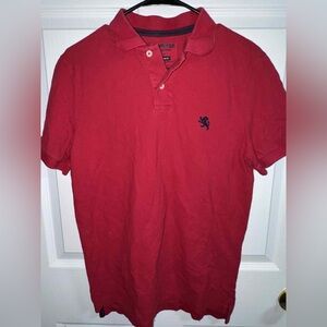 Express Men's Polo Shirt in Bold Red